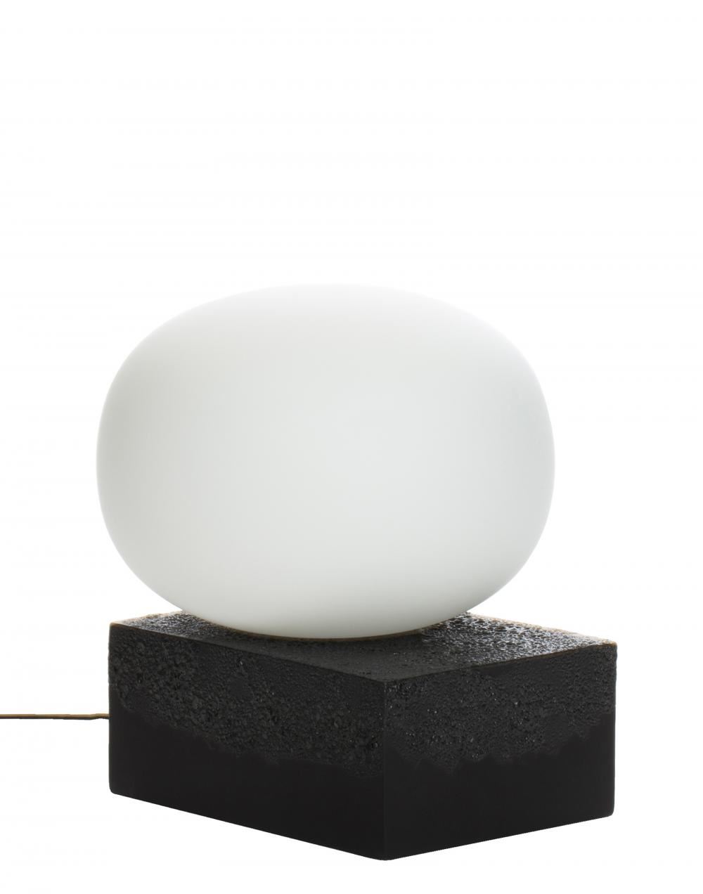 Magma Table Light Magma Two Low White Acetato Black