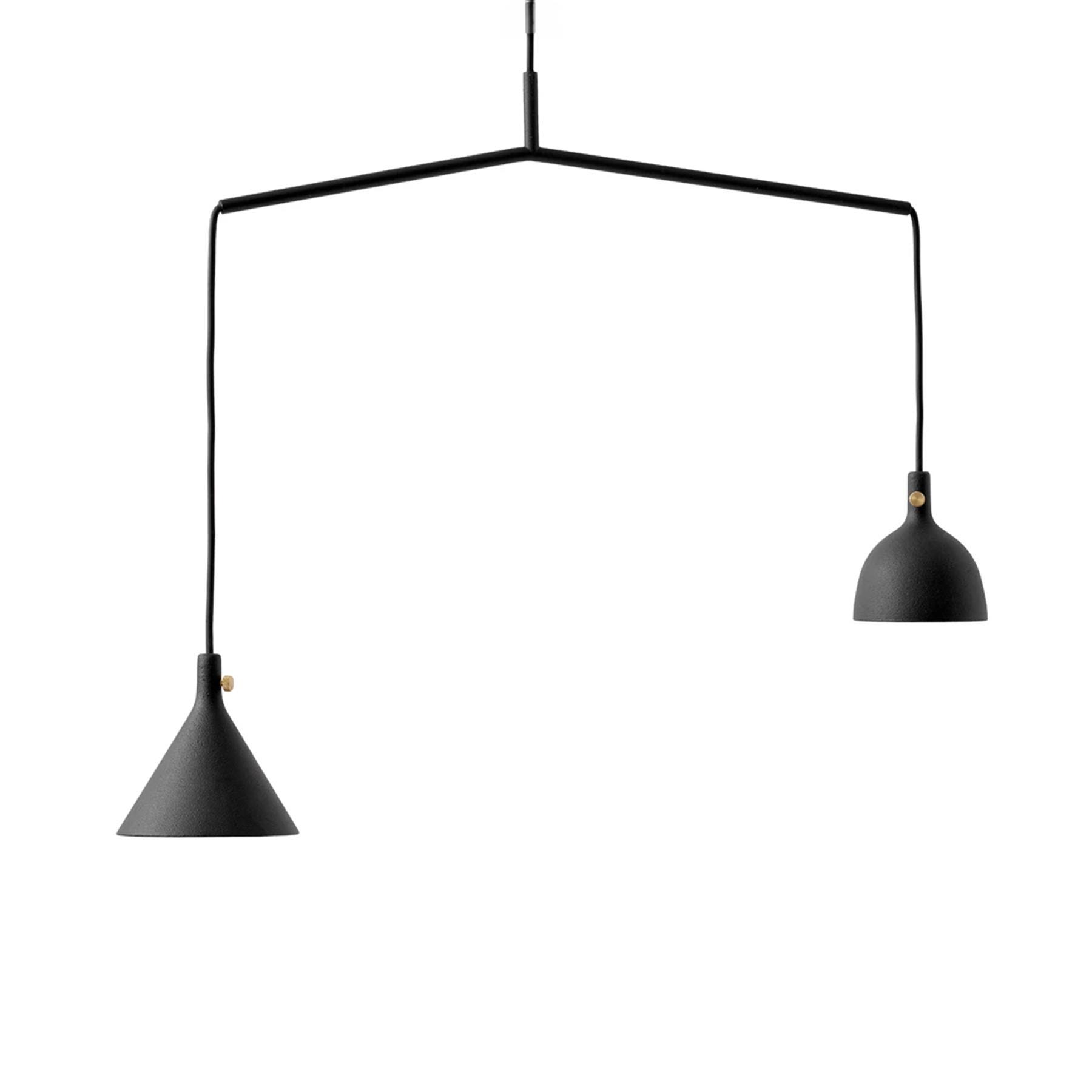 Audo Copenhagen Cast 4 Pendant Light Black Designer Pendant Lighting