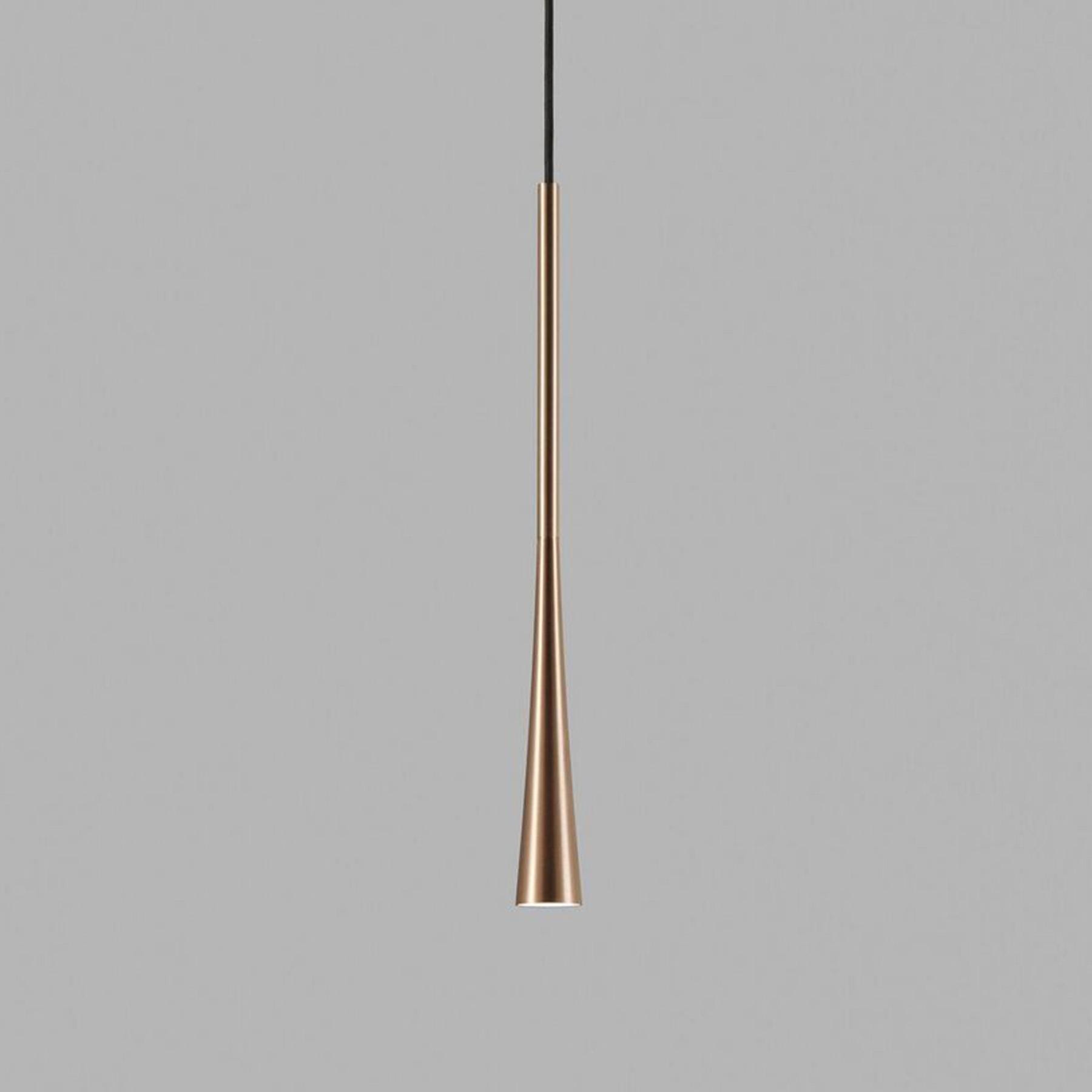 Light Point Drop Pendant Light By Lightpoint S1 Rose Gold Brassgold Designer Pendant Lighting