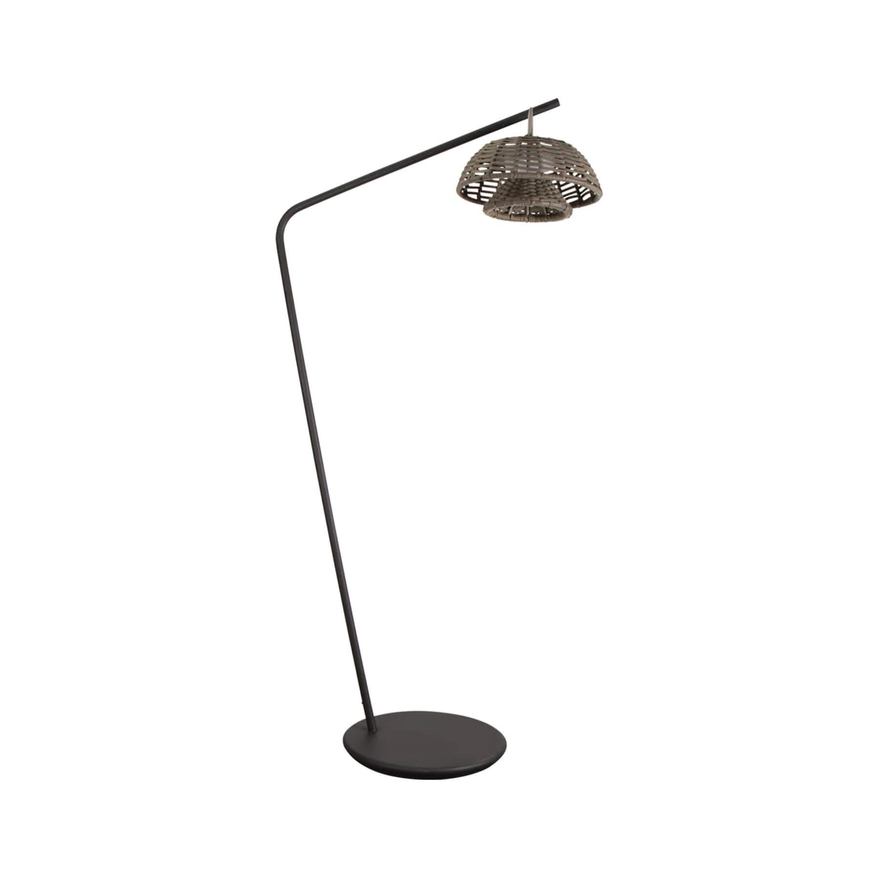 Caneline Illusion Outdoor Hanging Light Taupe With Lava Grey Stand Outdoor Lighting Outdoor Lighting Brown