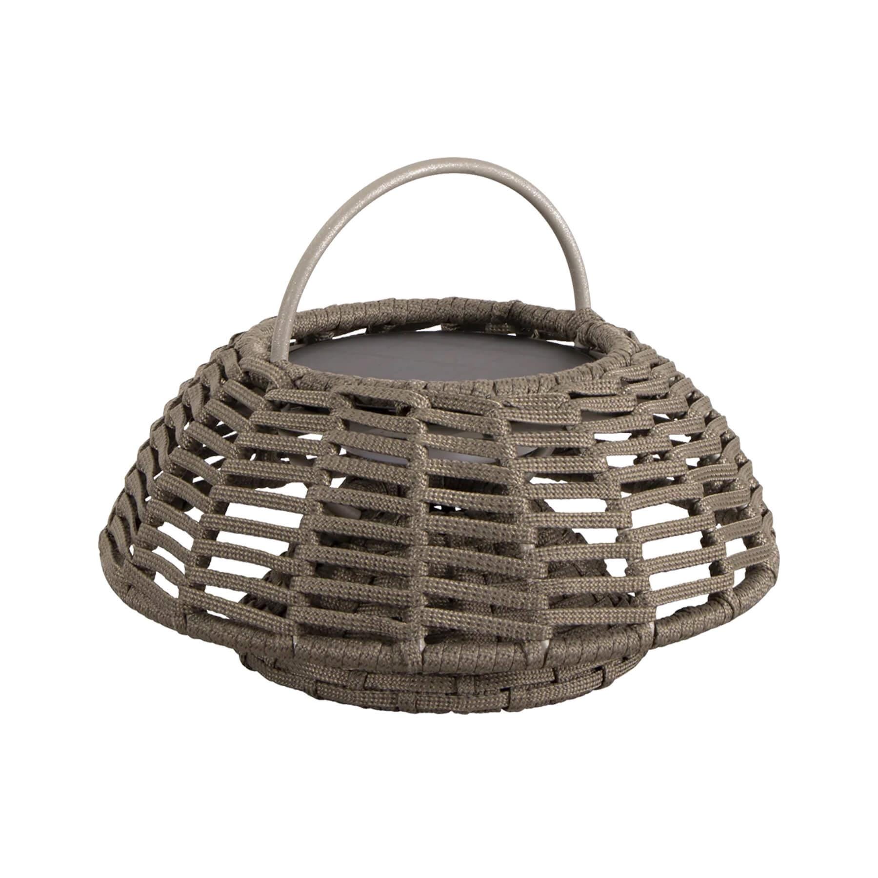 Caneline Illusion Outdoor Hanging Light Taupe Without Stand Outdoor Lighting Outdoor Lighting Brown