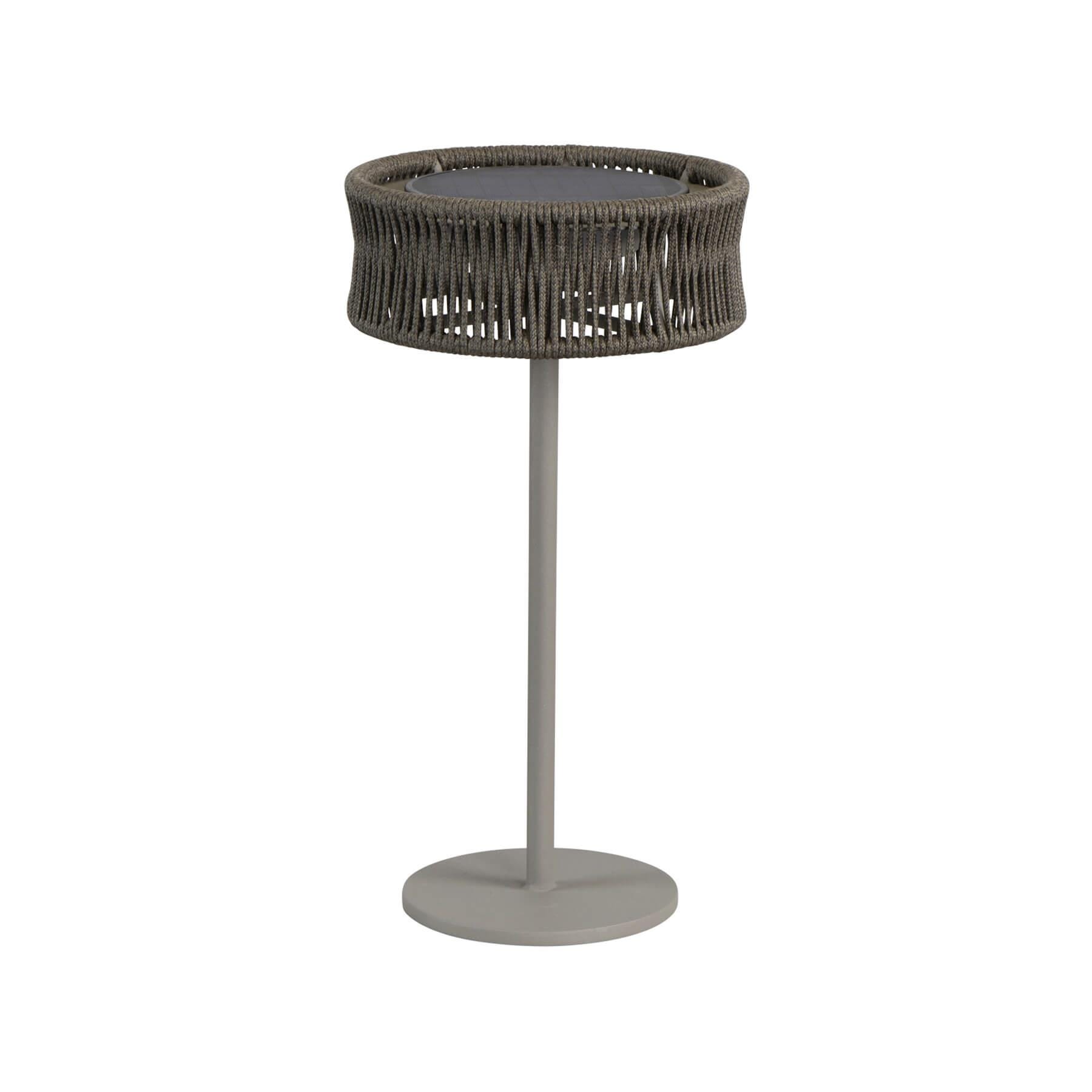 Caneline Illusion Outdoor Table Lamp Medium Taupe Outdoor Lighting Outdoor Lighting Brown