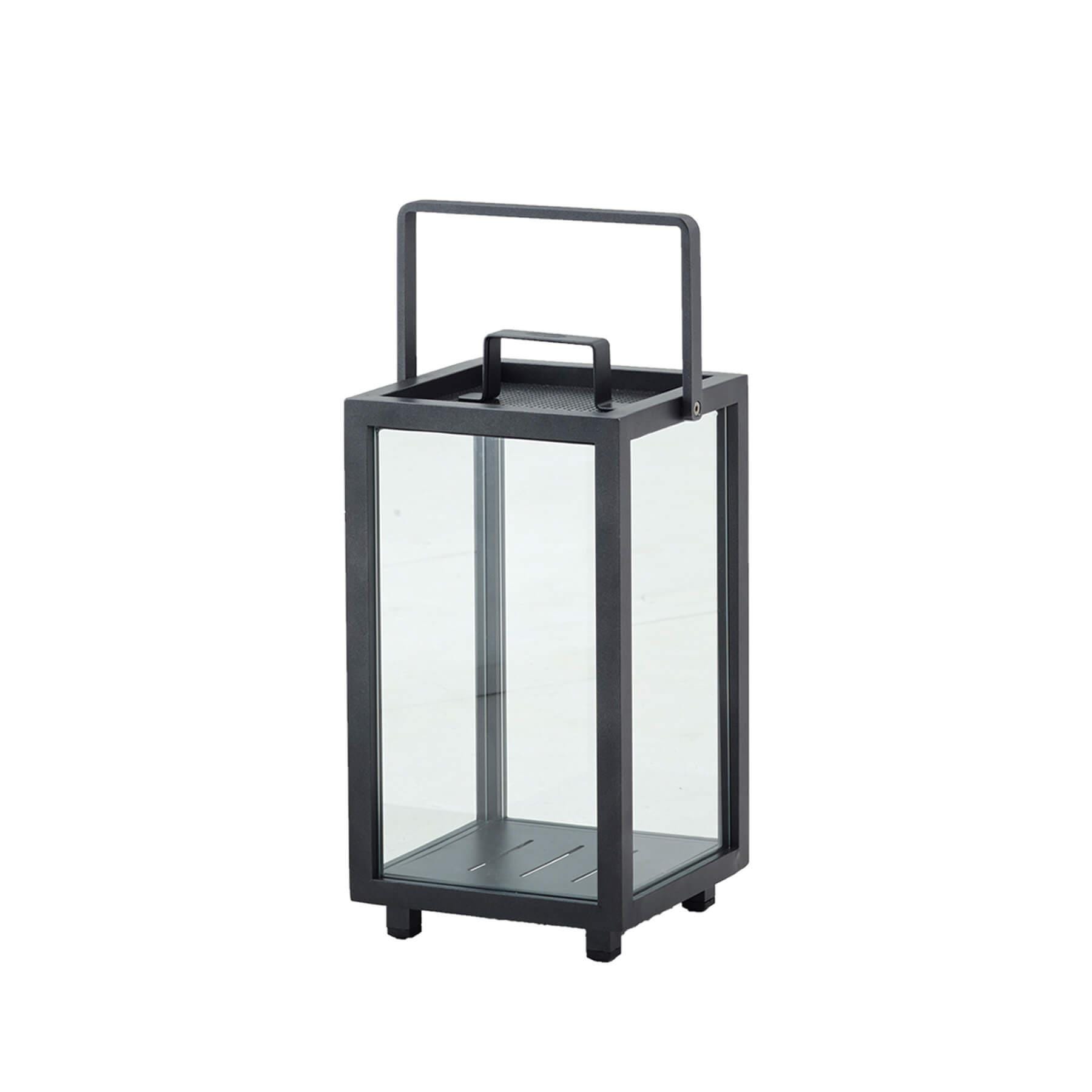 Caneline Lighthouse Lantern Small Lava Grey