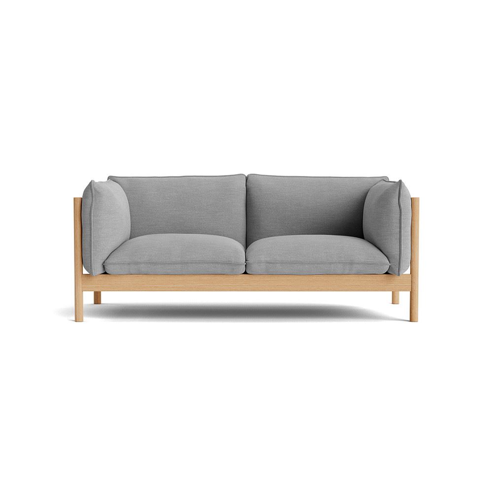 Arbour 2 Seater Sofa Oiled Waxed Oak Base With Mode 008