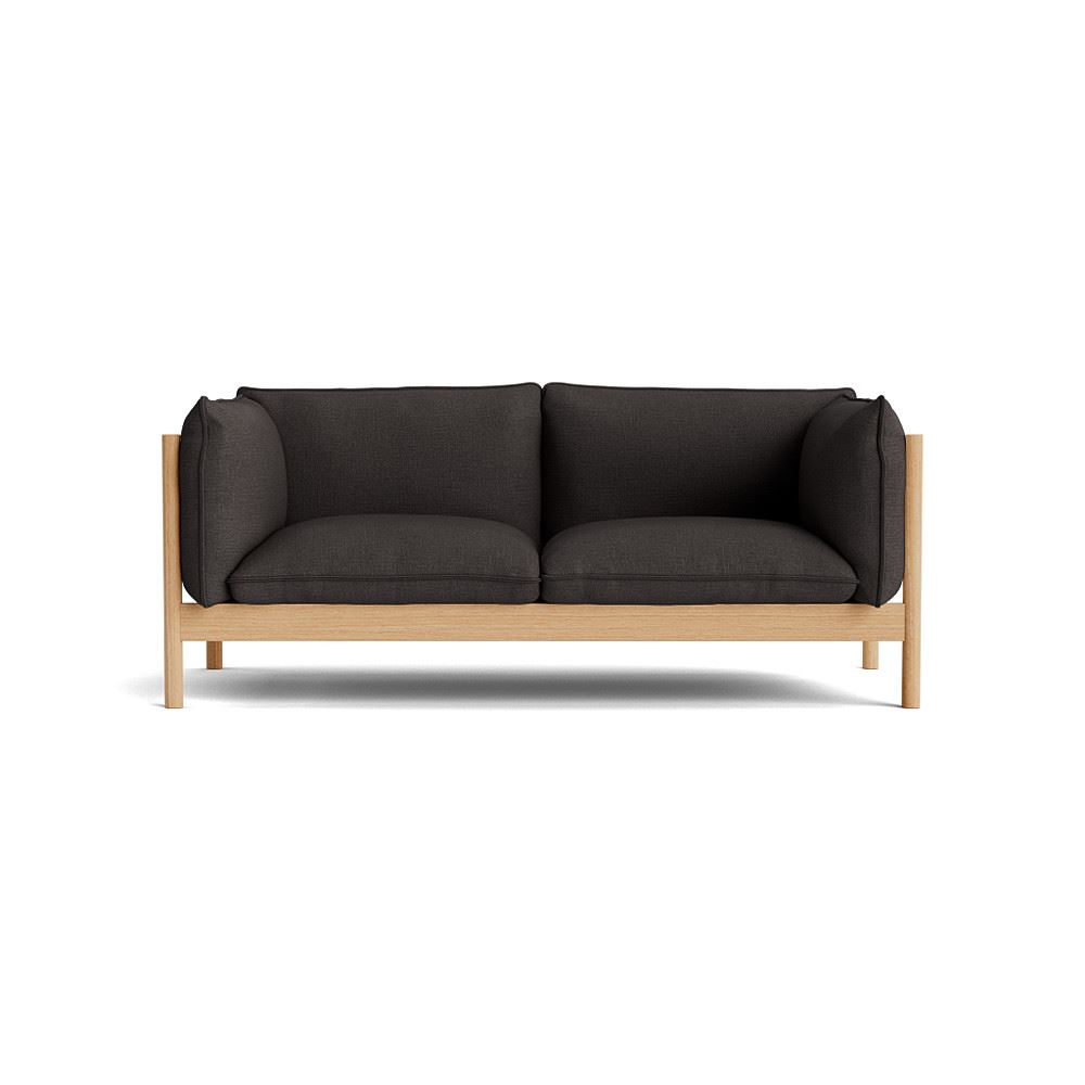 Arbour 2 Seater Sofa Oiled Waxed Oak Base With Roden 06