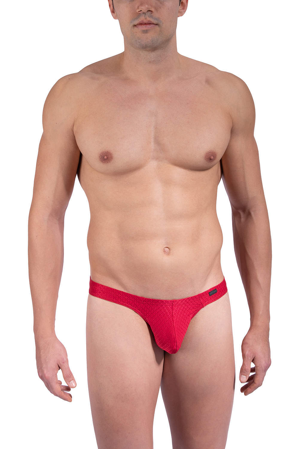 Elegant Olaf Benz RED 2312 Mini String men’s underwear slips come in gently shimmering brocade look. Shop male thong briefs – lots more online at DGU