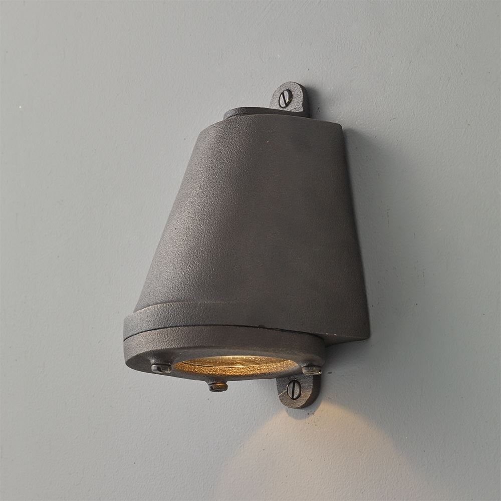 Mast Exterior Wall Light Sandblasted Weathered Bronze