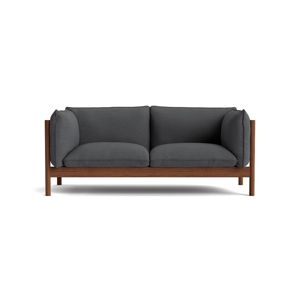 Arbour 2 Seater Sofa Oiled Waxed Walnut Base With Surface By Hay 190
