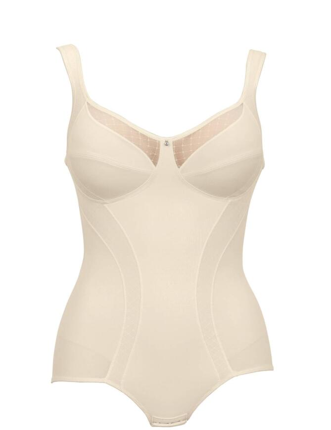 The comfort corselet from the Valentina range by Anita Comfort offers a chic and figure-complimenting design, paired with a comfortable and contemporary fit and feel to ensure you look and feel your best!  Chic and sophisticated, feminine design Popular full coverage style Non wired soft cup High-stretch comfort zones at the rear/on the legs - optimum comfort and freedom of movement Popular 360 degree Anita BodyControl technology for additional support and shaping Figure-hugging and complementing jacquard inserts Fabricated in subtle-sheen, soft satin Two-section cups for additional support Cups are lined to offer a minimizing effect to bust Offers additional side support Wide, lightly padded soft comfort straps Secures with 3-position fastener at the rear Composition:- 70% Nylon &pipe; 30% Elastane RRP £85.00 Listed in UK sizes  28162-63152-830548 3528 Comfort Corselet