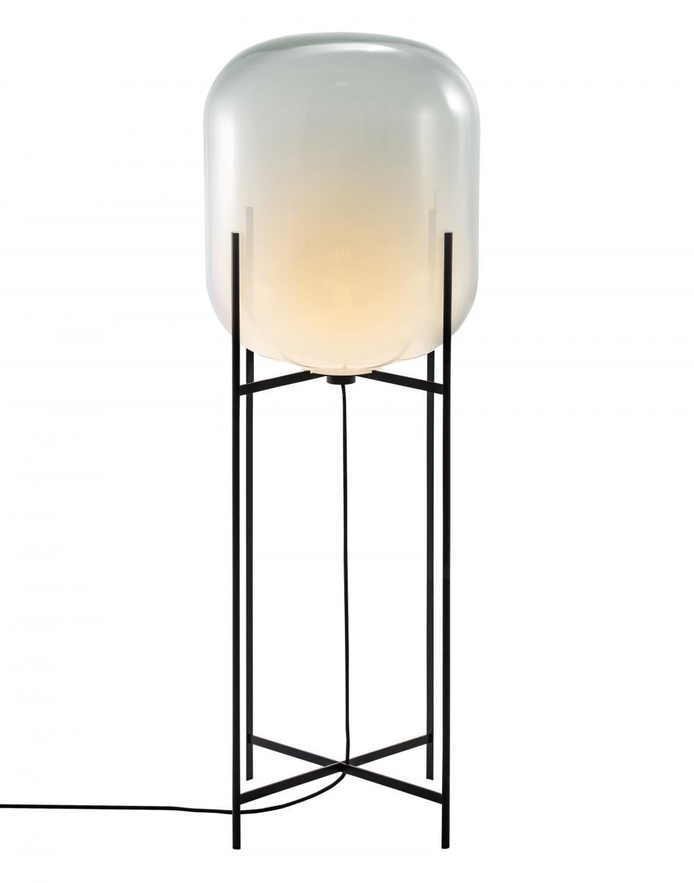 Oda Floor Light Large Black Moonlight White