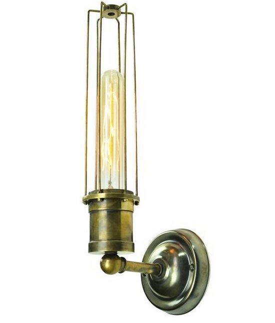 Alexander Wall Light Alexander Wall Light Antique Brass