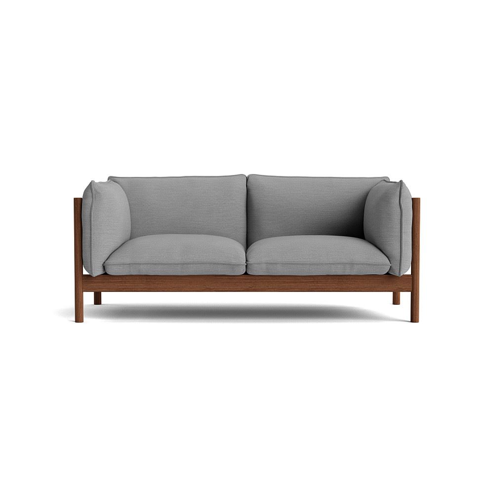 Arbour 2 Seater Sofa Oiled Waxed Walnut Base With Surface By Hay 120