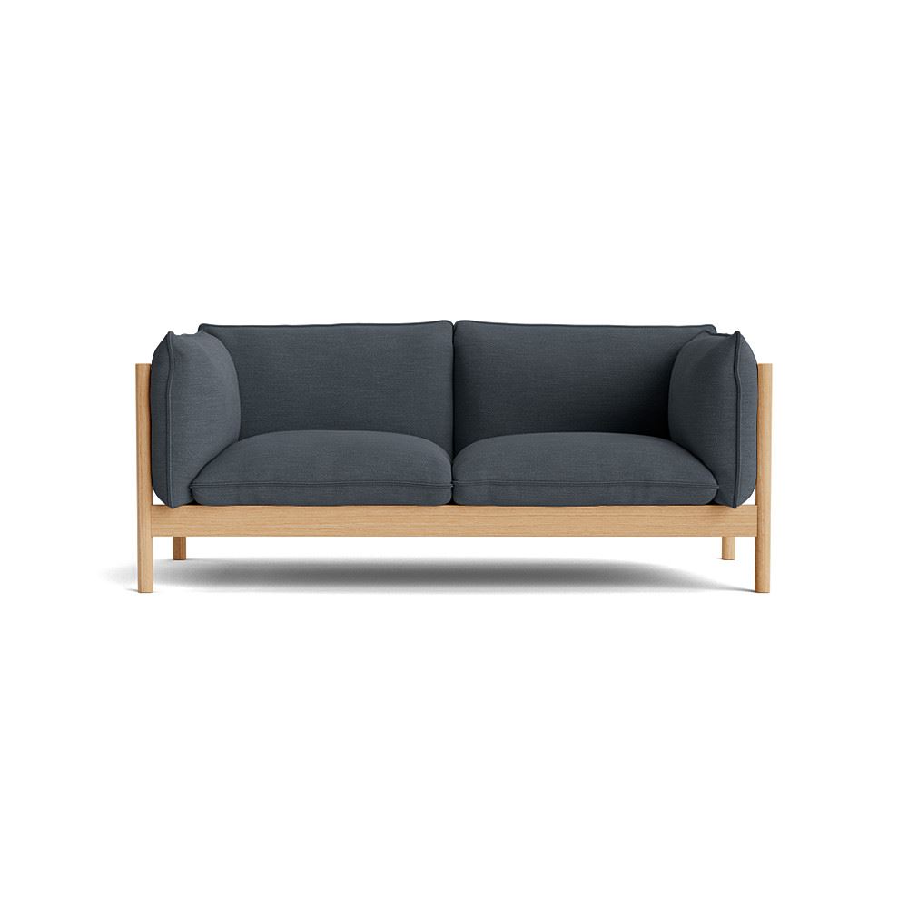 Arbour 2 Seater Sofa Oiled Waxed Oak Base With Mode 004
