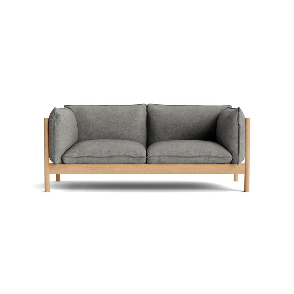 Arbour 2 Seater Sofa Oiled Waxed Oak Base With Roden 05