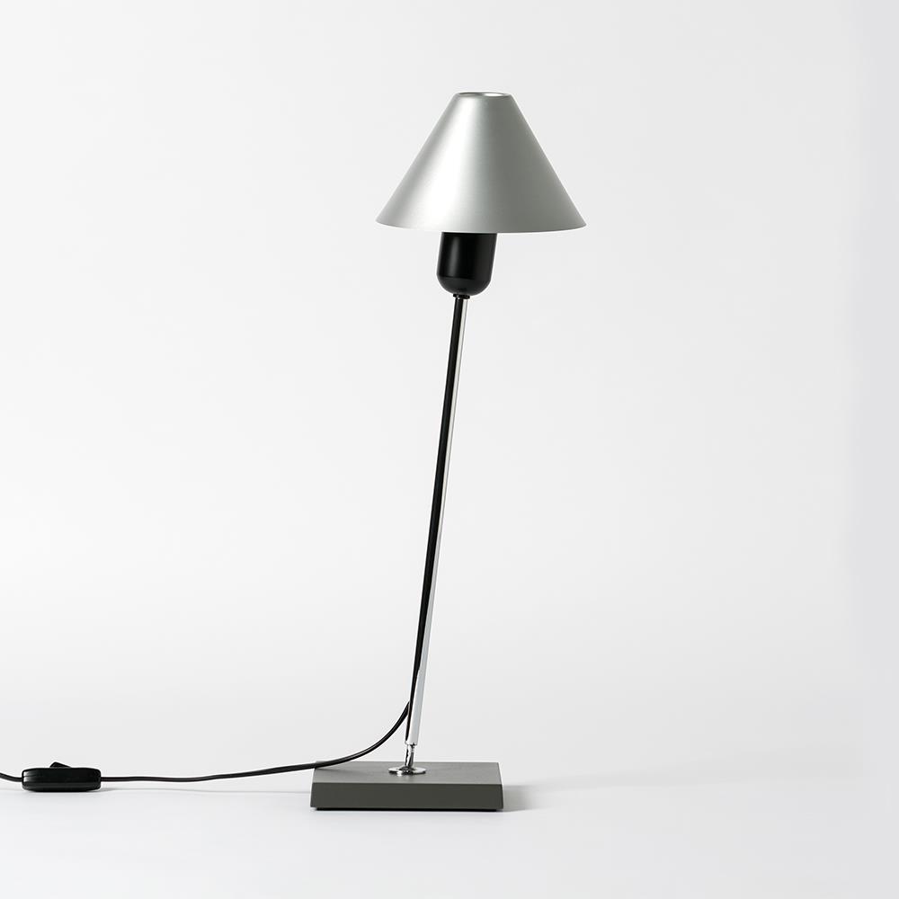 Gira Table Lamp Natural Anodised Aluminium