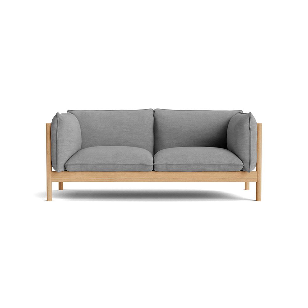 Arbour 2 Seater Sofa Oiled Waxed Oak Base With Surface By Hay 120
