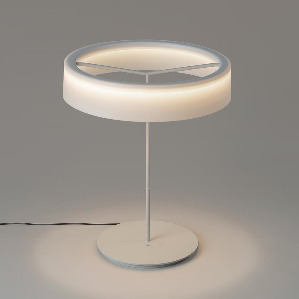 Sin L Table Light White White Methacrylate