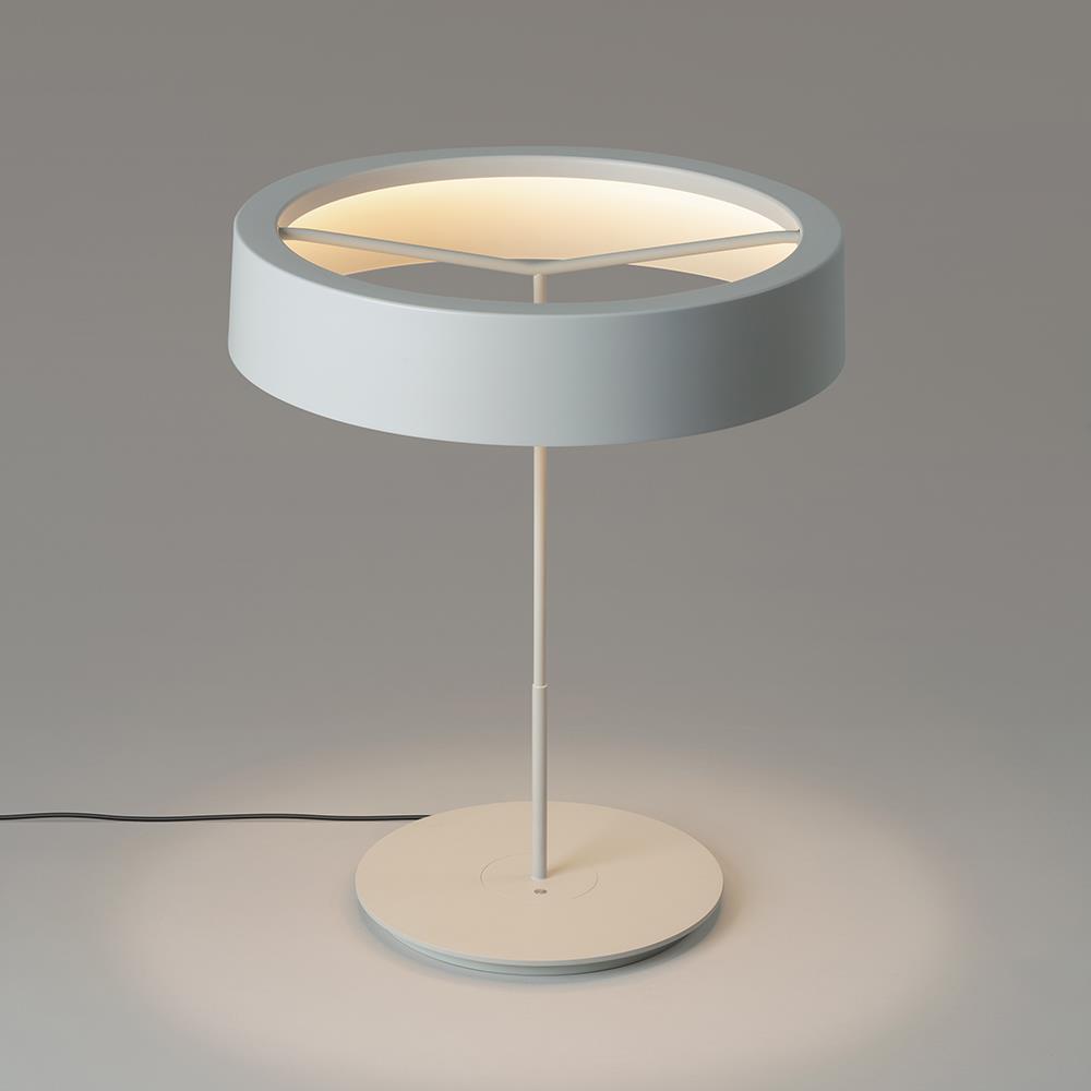 Sin L Table Light White White Aluminium