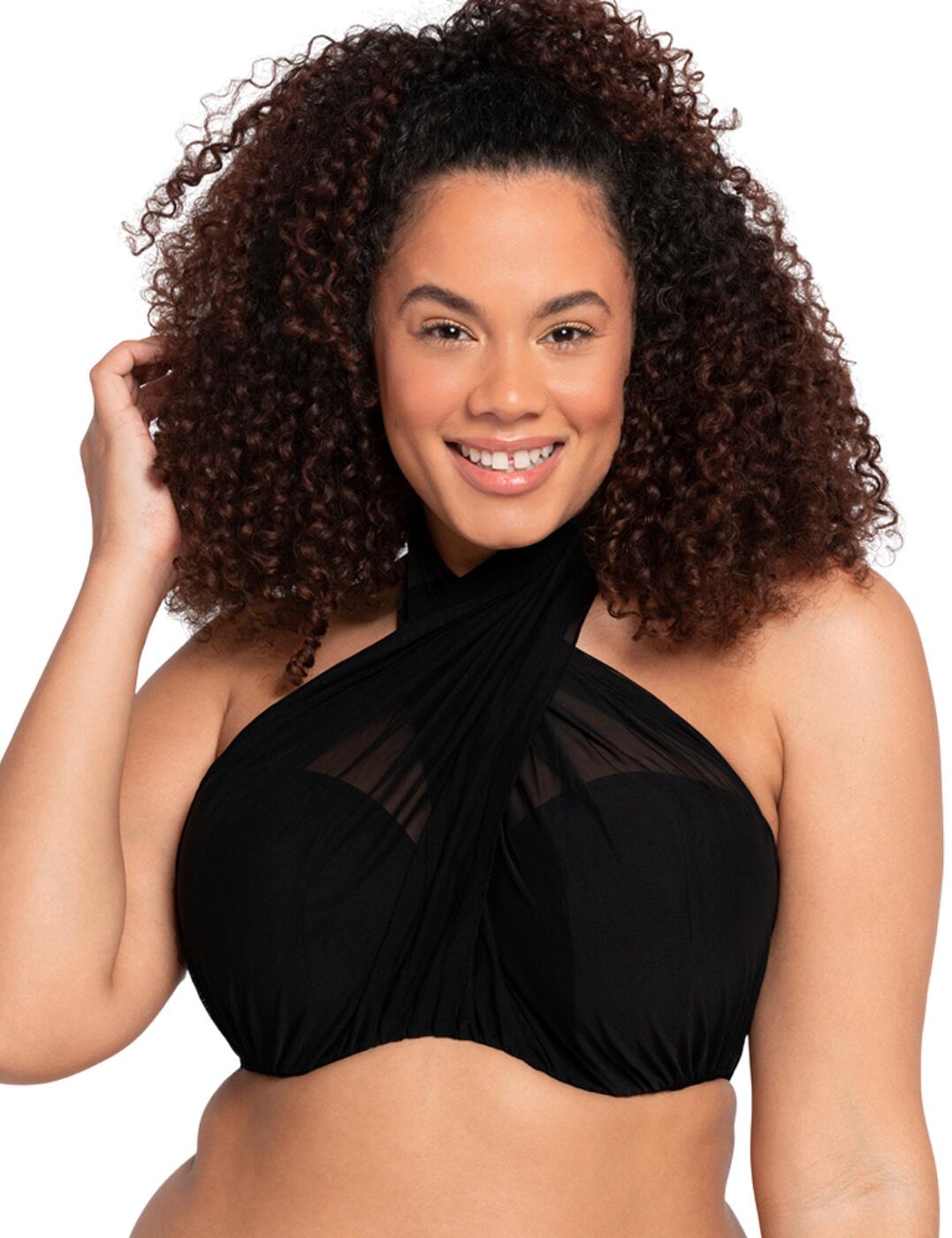 The Curvy Kate Wrapsody swimwear collection is in stock now! This versatile piece has lightweight mesh wrap panels that can be styled in multiple ways, so it's adaptable to suit you. It is also a quick drying material for a more comfortable day when you're out of the pool. Plus the 'Xtra life lycra' means this piece has long lasting shape retention and resists heat, chlorine and sunscreen. The fit of this bikini top is based on the best-selling 'Luxe' style, so it is comfortable and supportive as well as stylish!  Light foam padded cups for added support and uplift Underwired Support quick drying and long lasting shape retention material best-selling fit based on the 'Luxe' bra Matching items available Composition:- 82% Polyamide, 7% Polyester, 6% Elastane & 5% Lycra, Excludes Trimmings Listed in UK sizes   36194-66364-1250536 CS005307 Bandeau Bikini