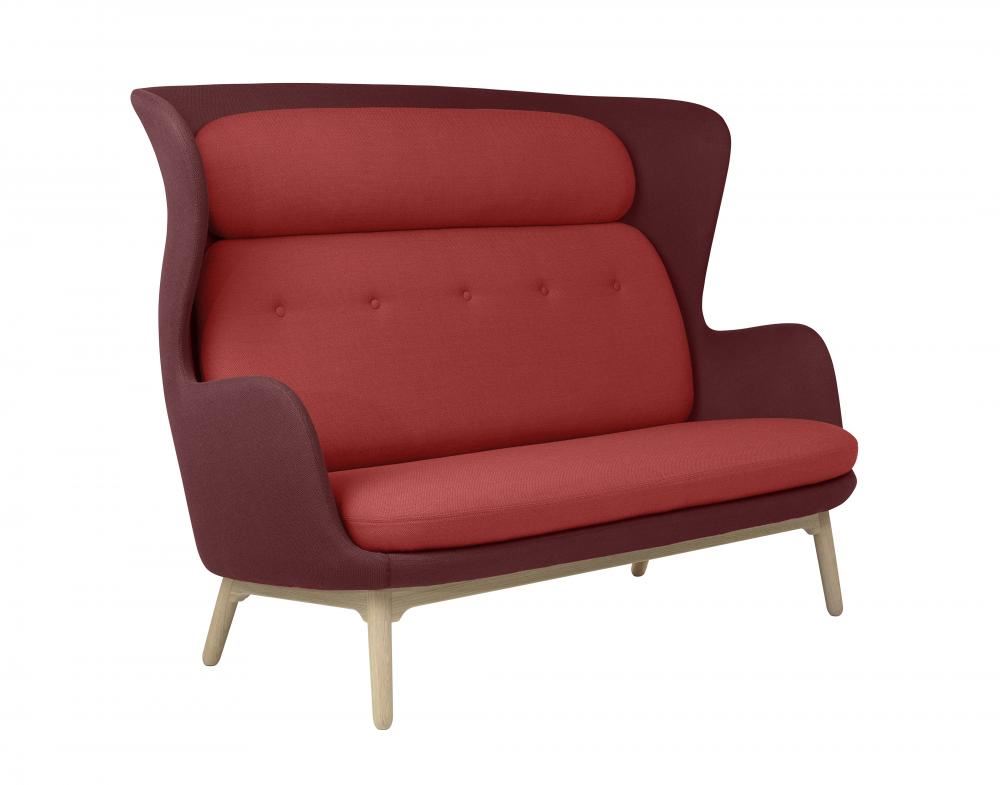 Ro Sofa Red Fiord 581 Fiord 571 Wooden Legs