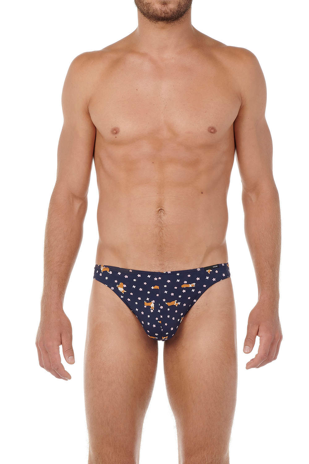 Ultra silky HOM FUNKY STYLE G-String men’s underwear thong slips in fab multicolour botanical print. Shop exclusive male string briefs – lots more online