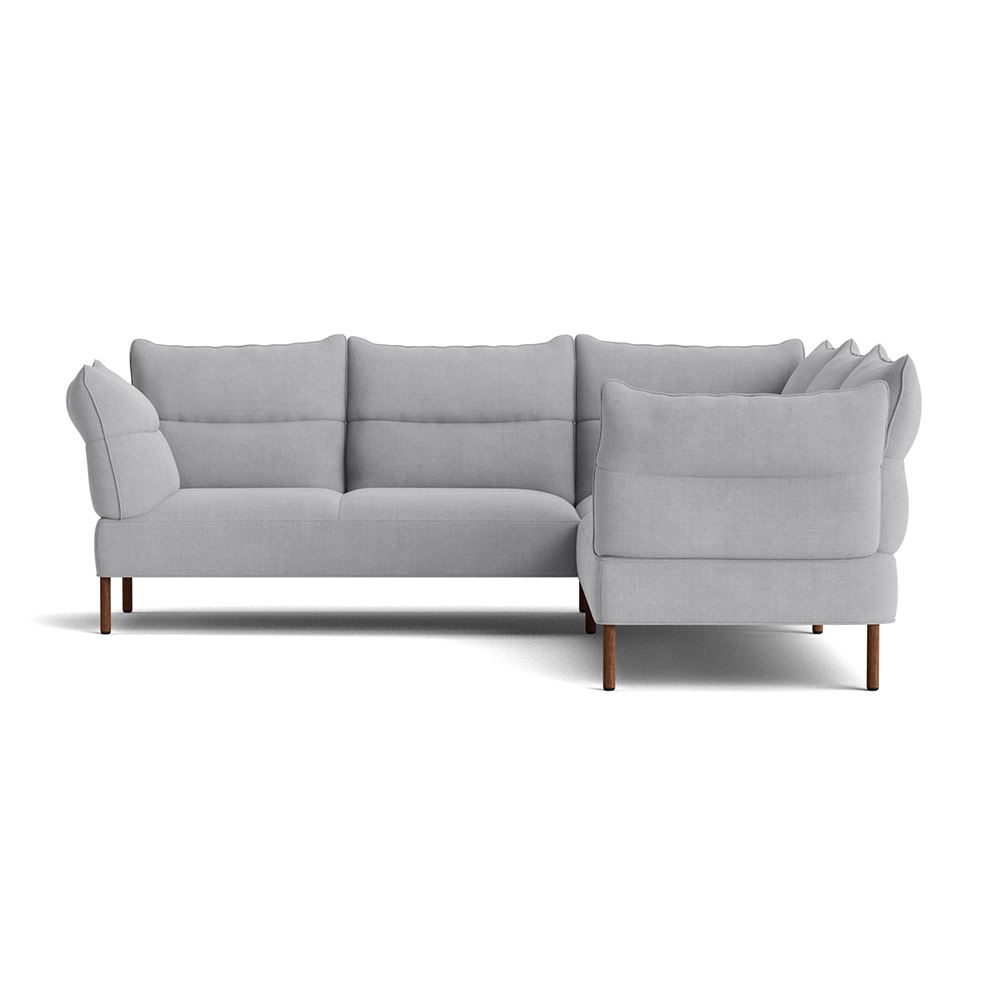 Pandarine Corner Reclining Armrest Sofa Oiled Walnut Legs With Linara 443