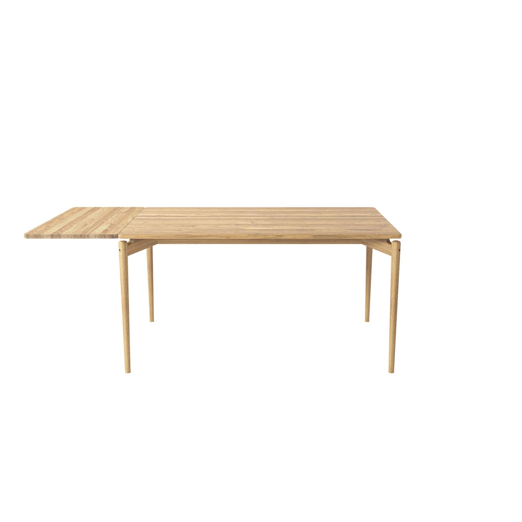 Bruunmunch Pure Dining Table 140cm Oak White Oil 1 Matching Plate Light Wood Designer Furniture From Holloways Of Ludlow