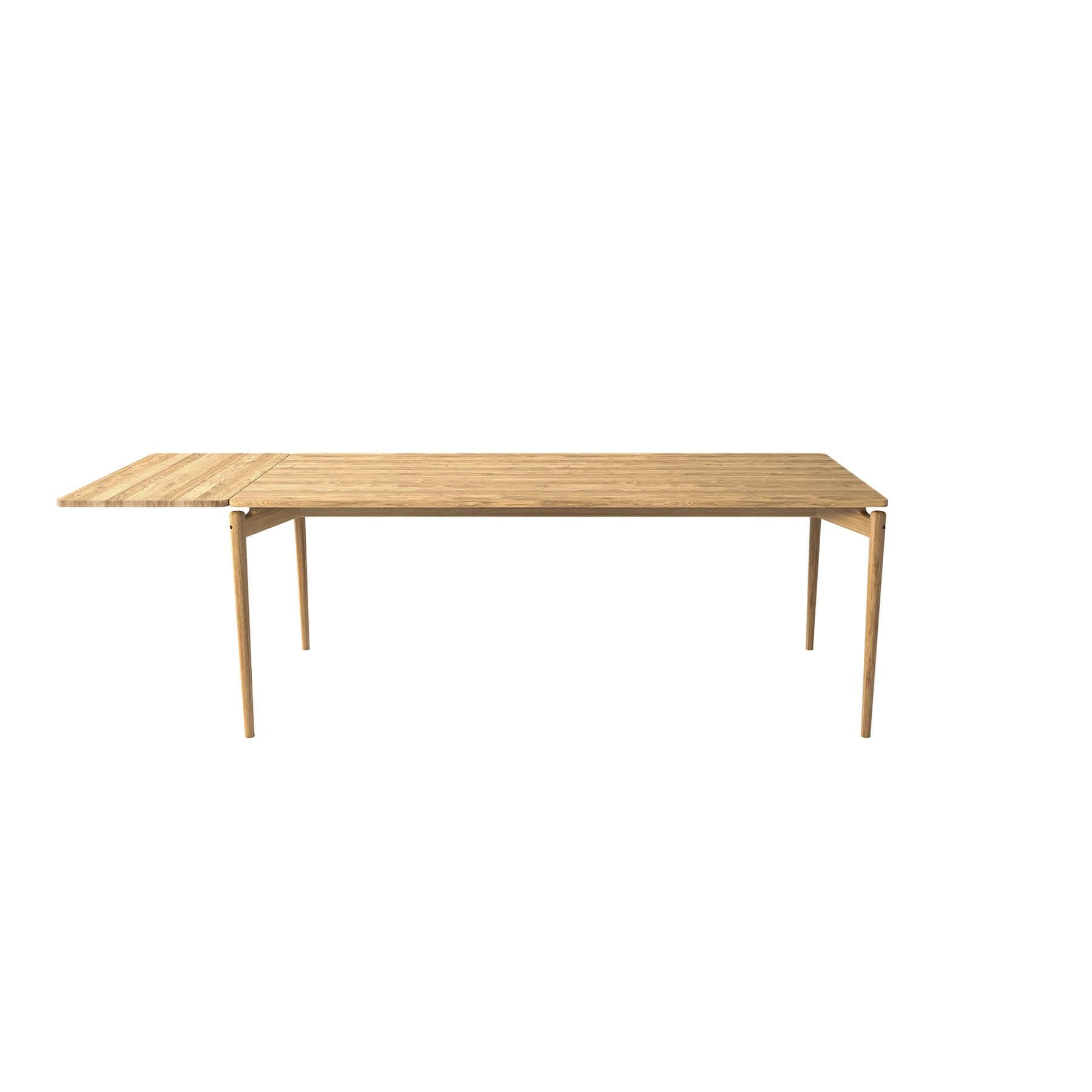 Bruunmunch Pure Dining Table 190cm Oak White Oil 1 Matching Plate Light Wood Designer Furniture From Holloways Of Ludlow