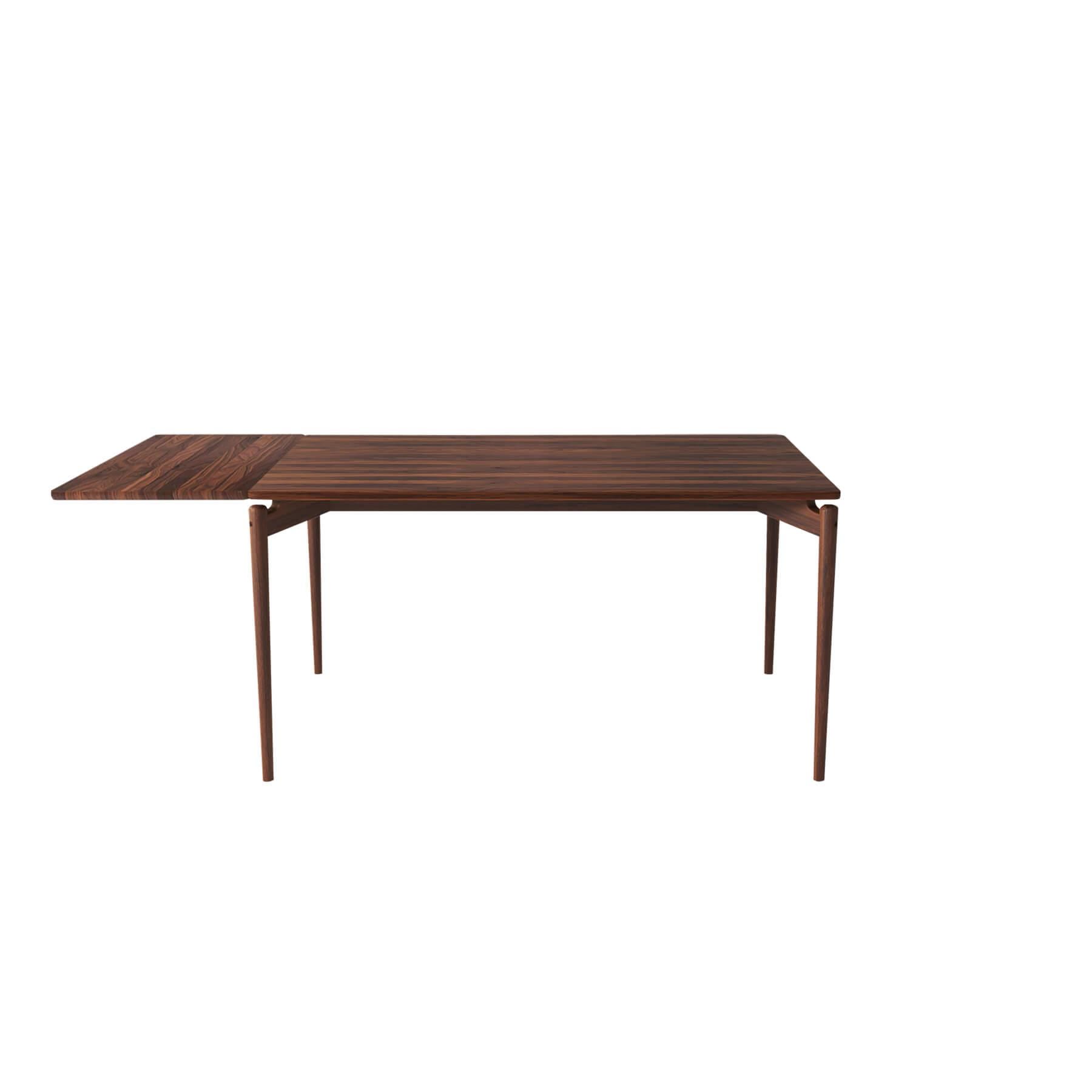 Bruunmunch Pure Dining Table 140cm Walnut Natural Oil 1 Matching Plate Dark Wood Designer Furniture From Holloways Of Ludlow