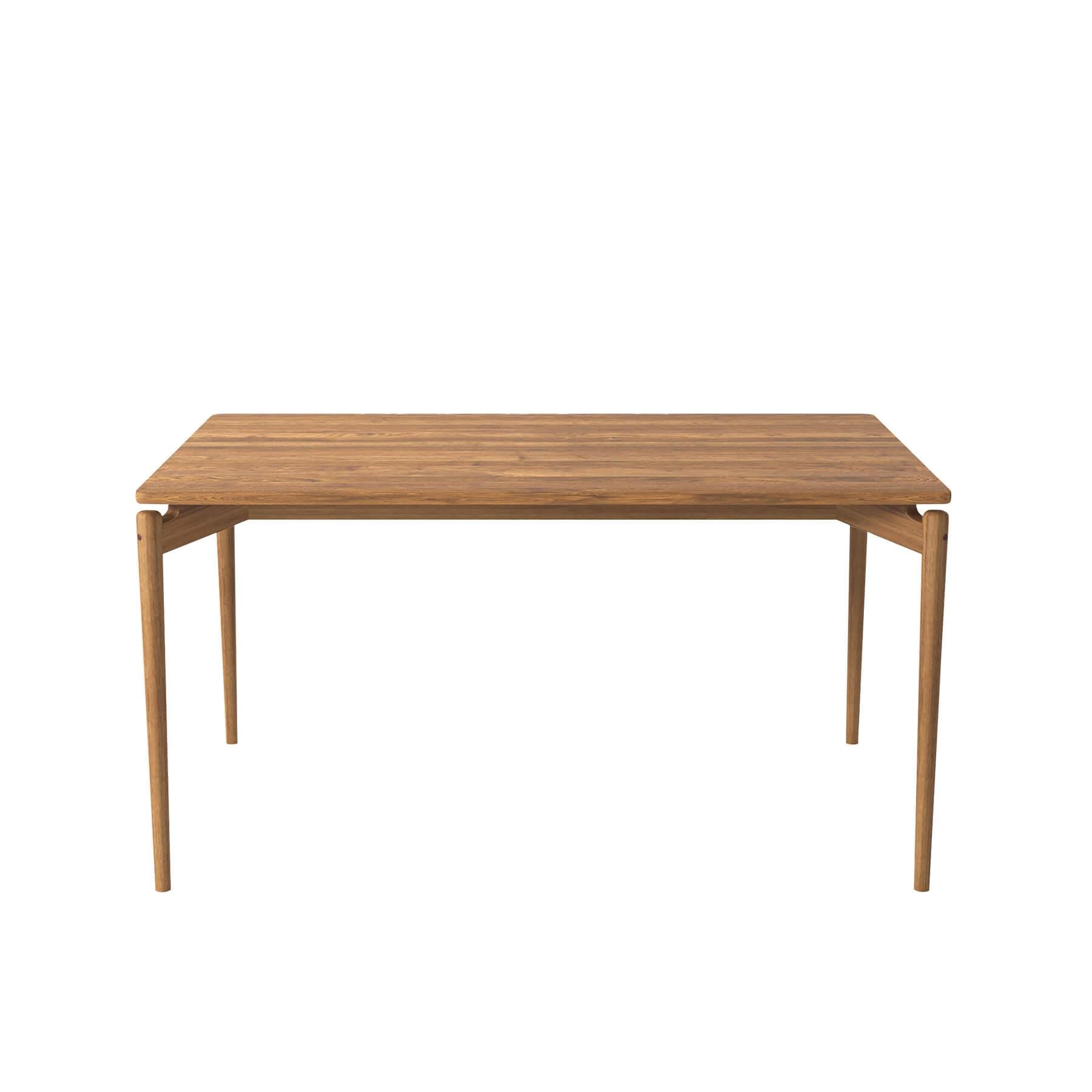 Bruunmunch Pure Dining Table 140cm Oak Natural Oil No Plates Light Wood Designer Furniture From Holloways Of Ludlow