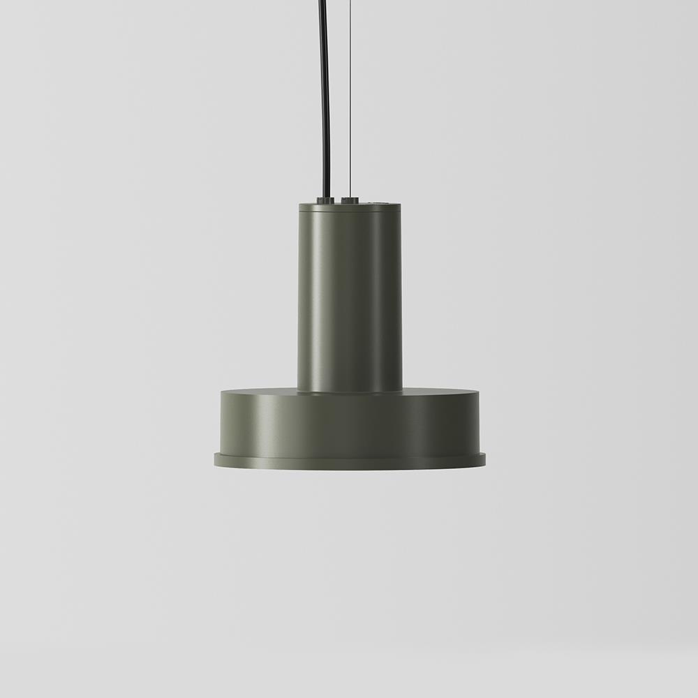 Santa Cole Arne Domus Pendant Arne S Domus Dark Green Designer Pendant Lighting