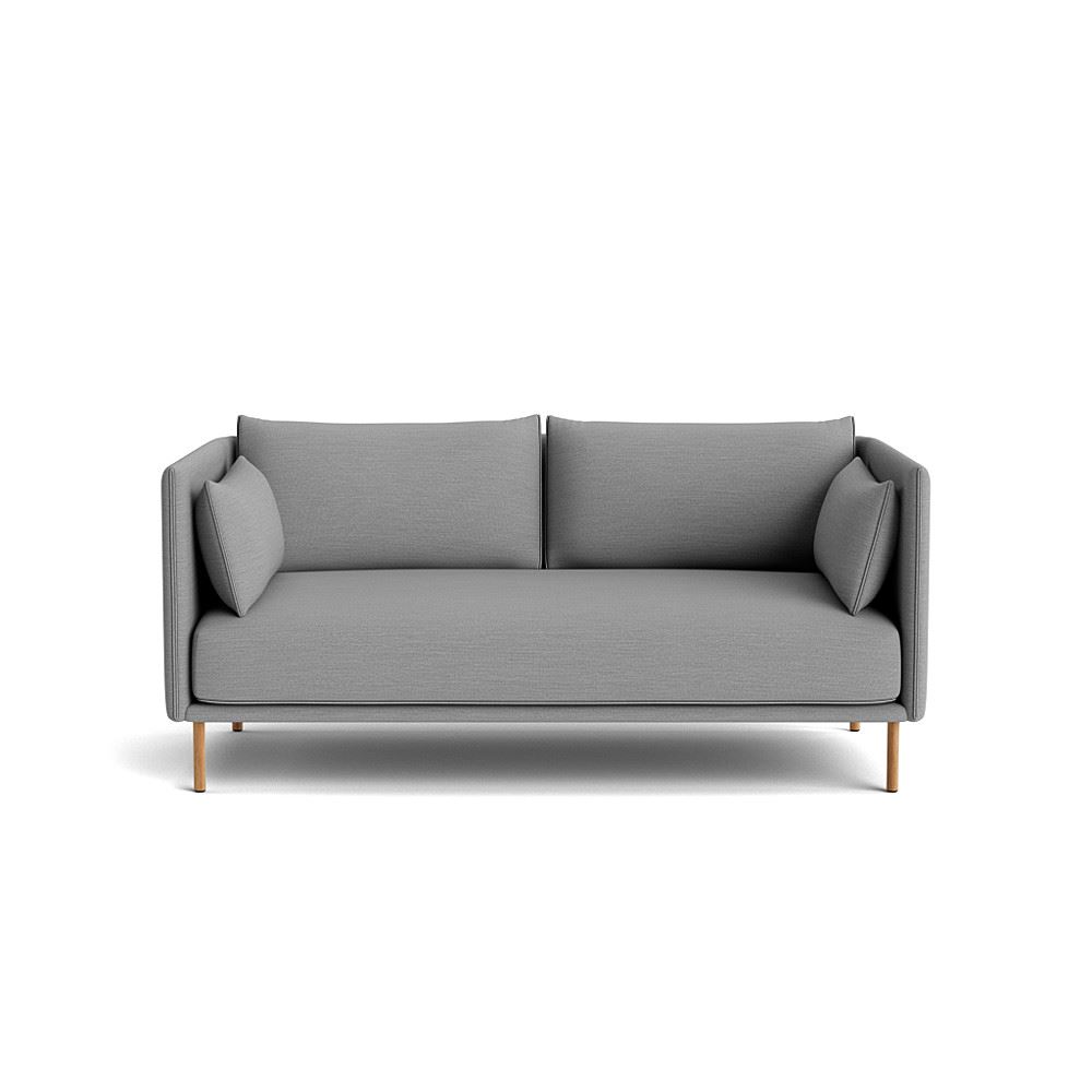 Silhouette 2 Seater Sofa Oiled Oak Legs Matching Piping With Surface By Hay 120