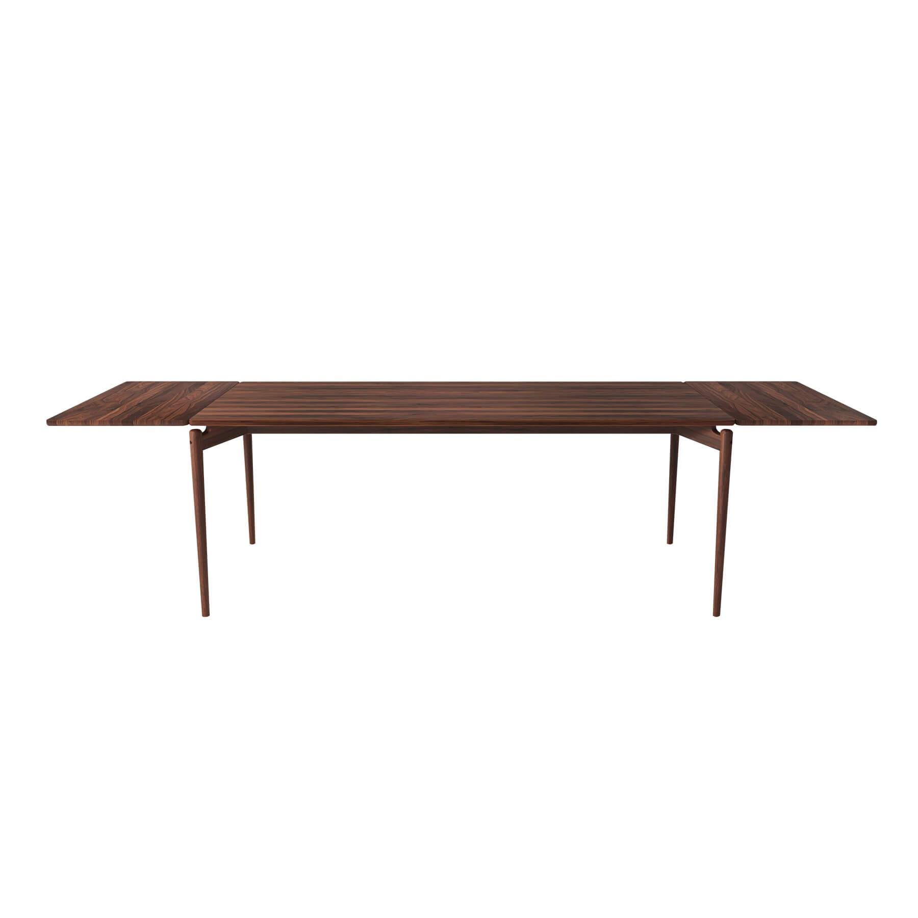 Bruunmunch Pure Dining Table 190cm Walnut Natural Oil 2 Matching Plates Dark Wood Designer Furniture From Holloways Of Ludlow