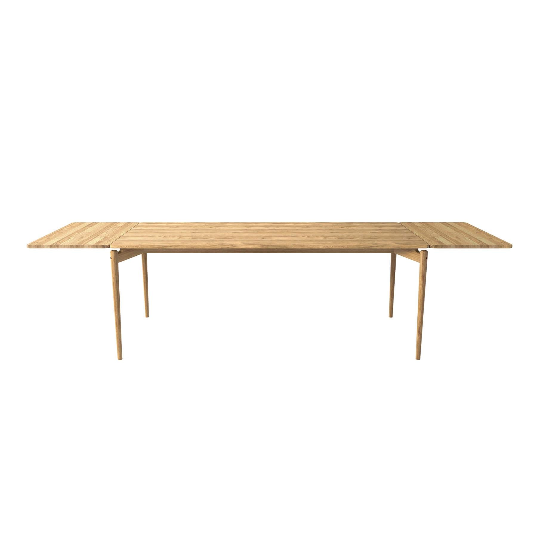 Bruunmunch Pure Dining Table 190cm Oak White Oil 2 Matching Plates Light Wood Designer Furniture From Holloways Of Ludlow