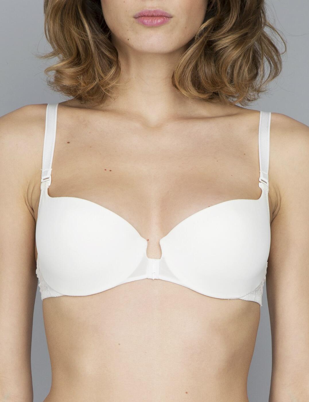 Chic and feminine! Maison Lejaby are well known for creating premium and high quality works of art and this classic contour bra is certainly no exception! A tremendous combination of 'Lejaby's infamously comfy and contemporary fit and divine decoration make this bra this season's must have!  Chic and elegant, feminine design Comfortable and contemporary fit Beautiful decoration Contour bra to provide a stunning shape Strong and supportive Underwired cups for uplift and support Lightly padded and moulded Perfect for Bridal Wear Secures at the rear with hook and eye closure Adjustable straps Listed in UK sizes     27598-51033-611747 16316 Contour Bra (With Inserts)