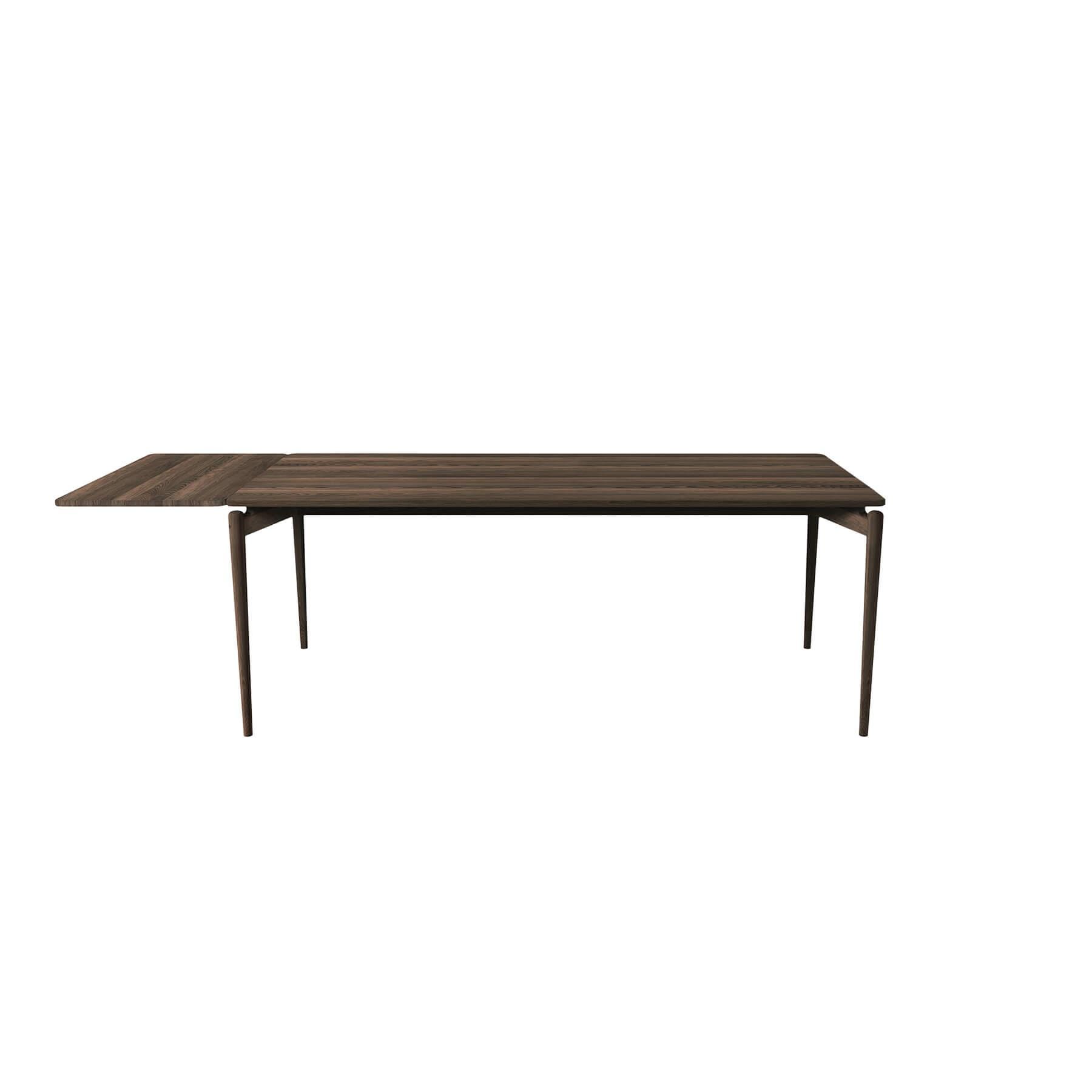 Bruunmunch Pure Dining Table 190cm Oak Smoked 1 Matching Plate Dark Wood Designer Furniture From Holloways Of Ludlow