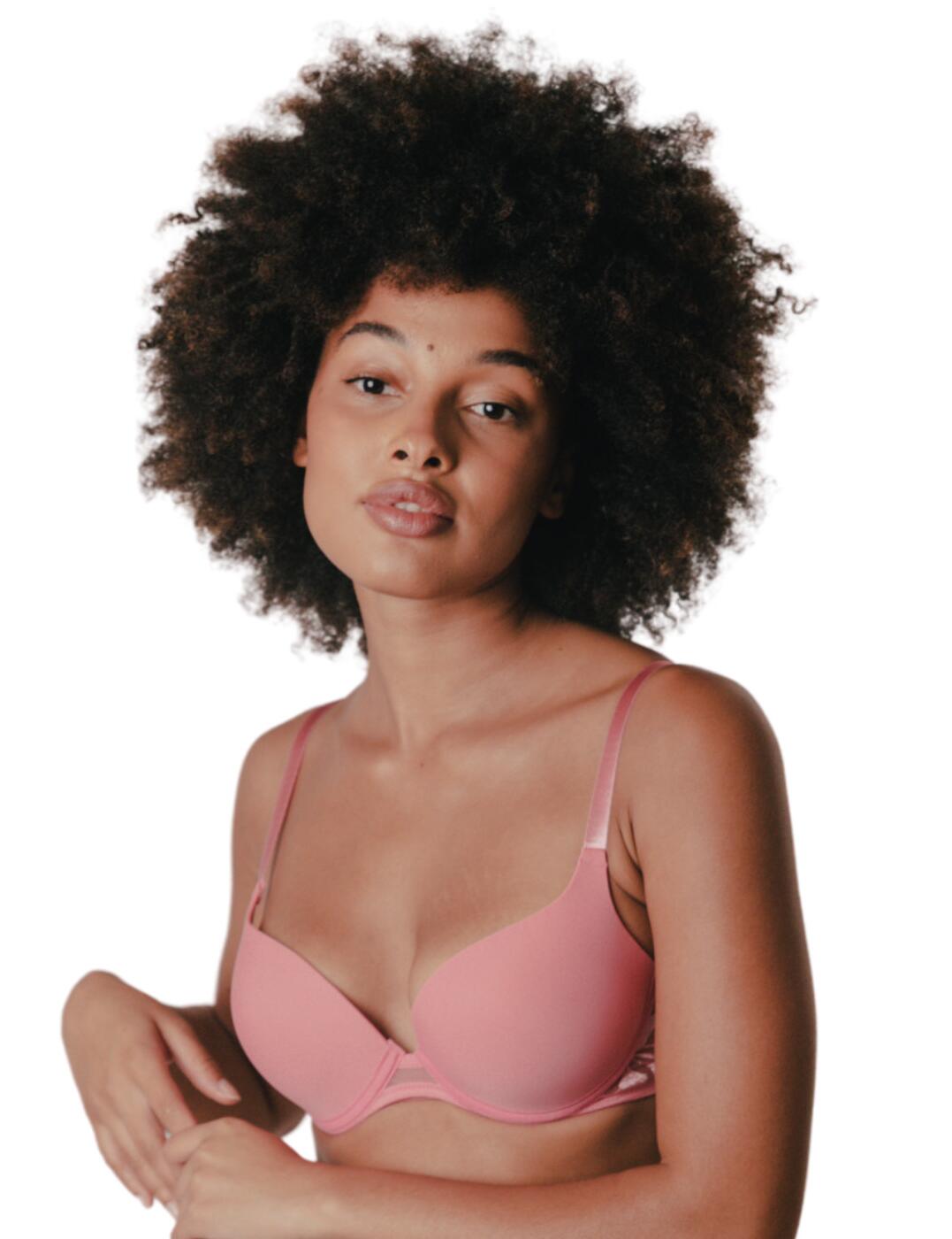 Indulge in the utmost luxurious lingerie with the chic Sin collection by Maison Lejaby. This premium push-up bra combines uplifting padded cups and a plunging neckline to highlight your alluring cleavage. A touch of lace adorns the underband for a subtle feminine detail. The adjustable shoulder straps ensure the perfect fit and underwiring offers added support. For a sexy coordinated look, wear with matching briefs from the luxurious Sin collection by Maison Lejaby.  Push-up padded cups Plunging neckline Luxurious lace detail Underwired for support Adjustable shoulder straps Hook and eye fastening Country of origin: France Composition: 45% Polyamide &pipe; 55% Elastane Listed in UK sizes  56303-100052-1300164 19131 Push Up Bra