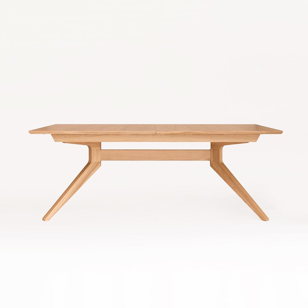 Cross Extending Dining Table Oak