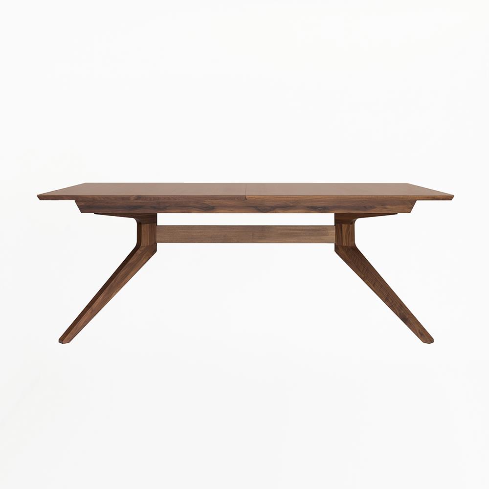 Cross Extending Dining Table Walnut