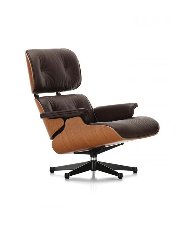 Eames Lounge Chair With Ottoman White Pigmented Walnut Lounge Chair Full Polished