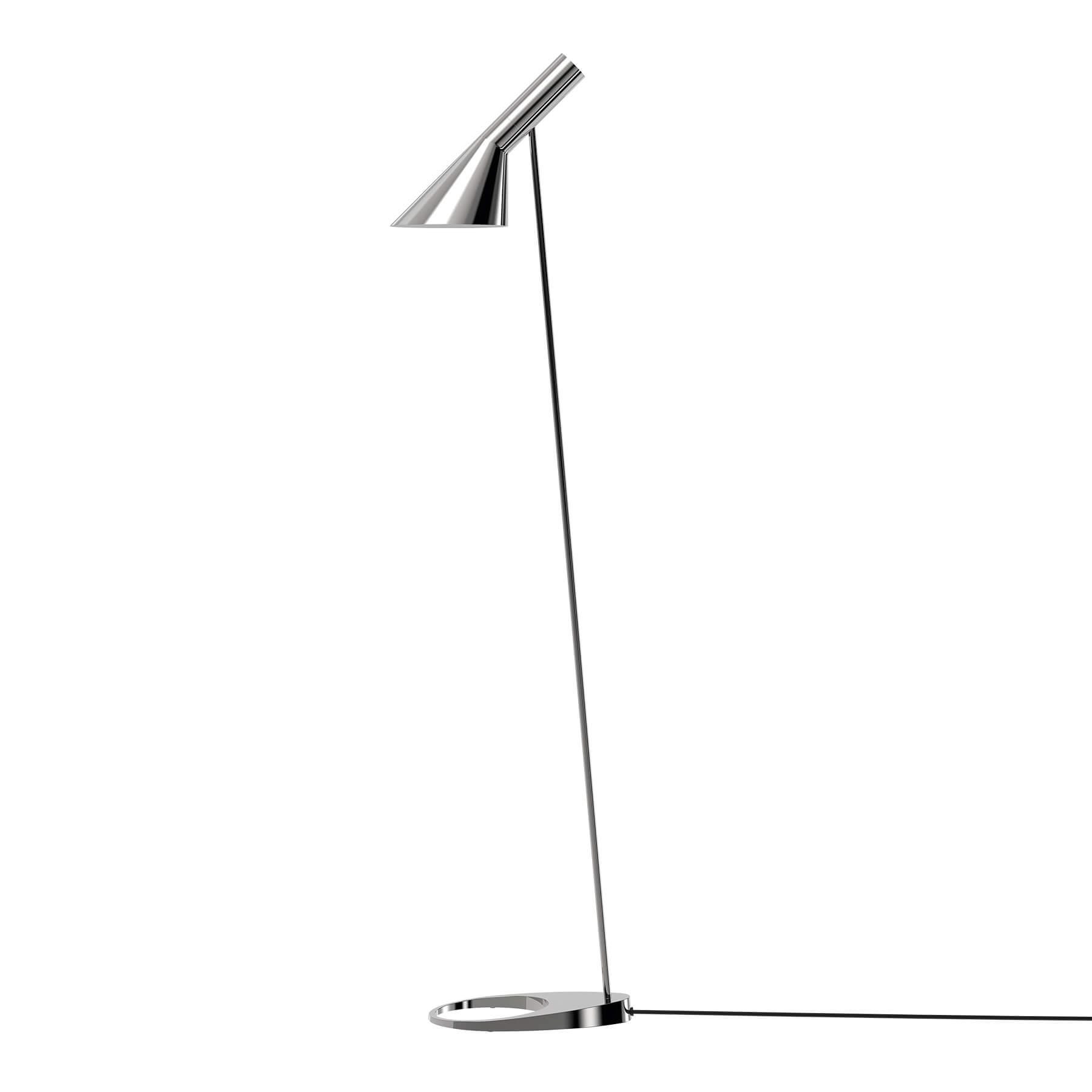 Aj Floor Lamp Polished Stainless Steel