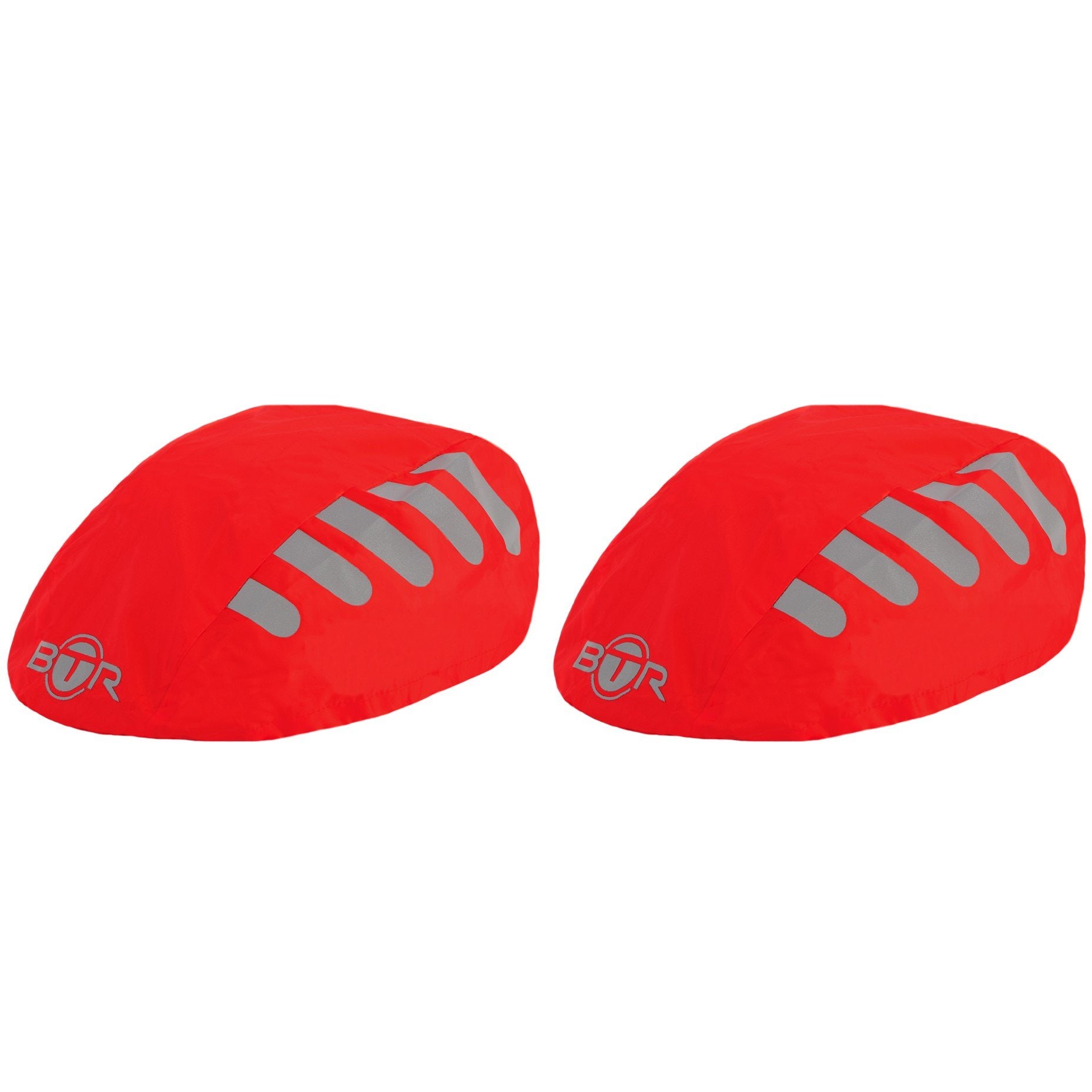 Image of BTR Bicycle High Visibility Waterproof Bike Helmet Covers Pack Of Two