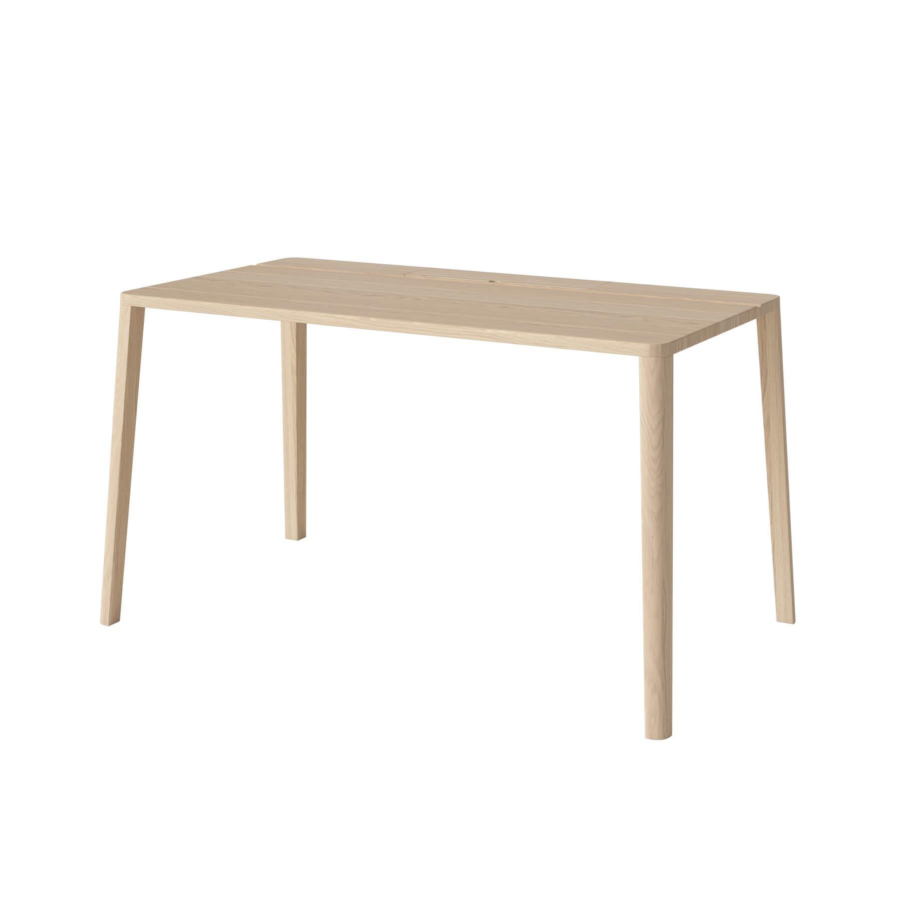 Bolia Graceful Desk White Pigmented Oil Small Light Wood Designer Furniture From Holloways Of Ludlow