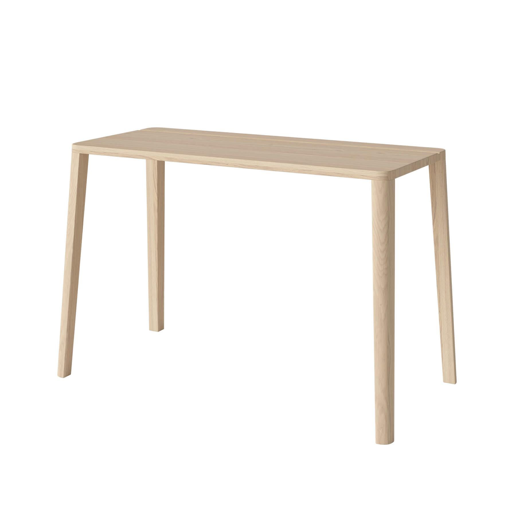 Bolia Graceful Desk White Pigmented Oil Large Light Wood Designer Furniture From Holloways Of Ludlow