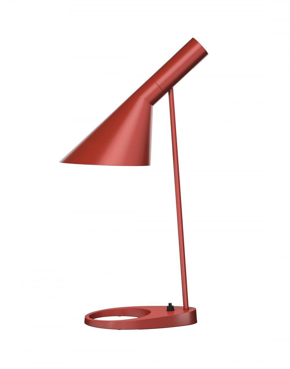 Aj Table Lamp Rusty Red