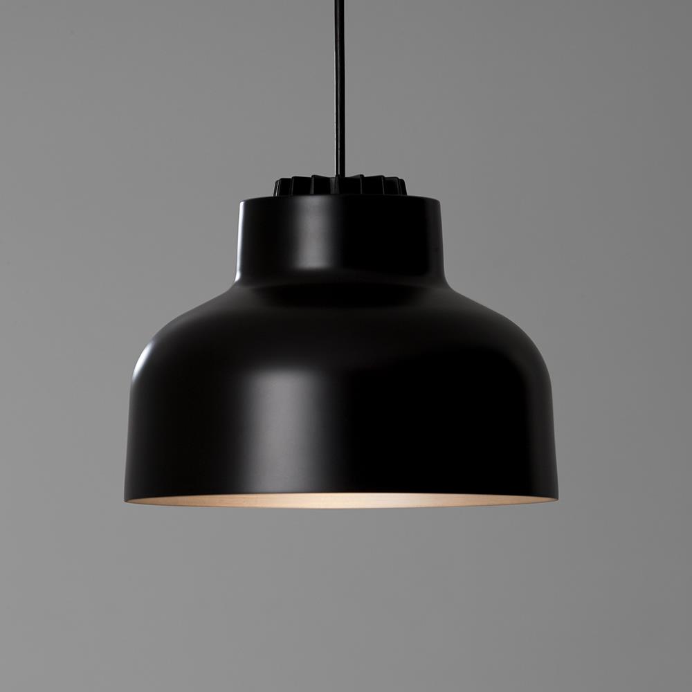 Santa Cole M64 Pendant Black Matte Aluminium Non Dimmable Black Designer Pendant Lighting