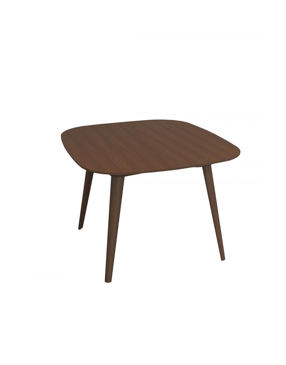 Bridge Extending Dining Table Small Walnut