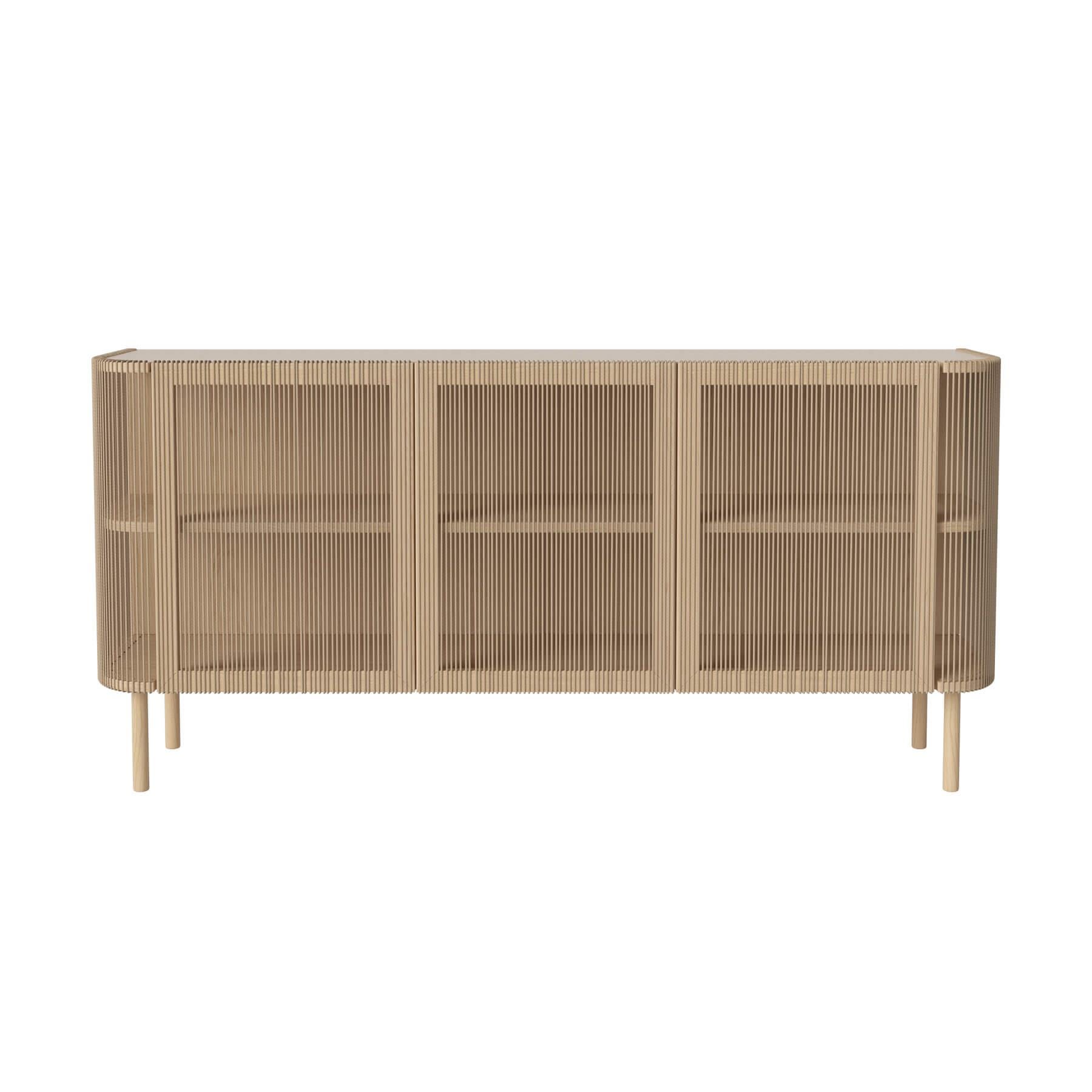 Bolia Cord Sideboard Natural Bolia Cord Large Light Wood Designer Furniture From Holloways Of Ludlow