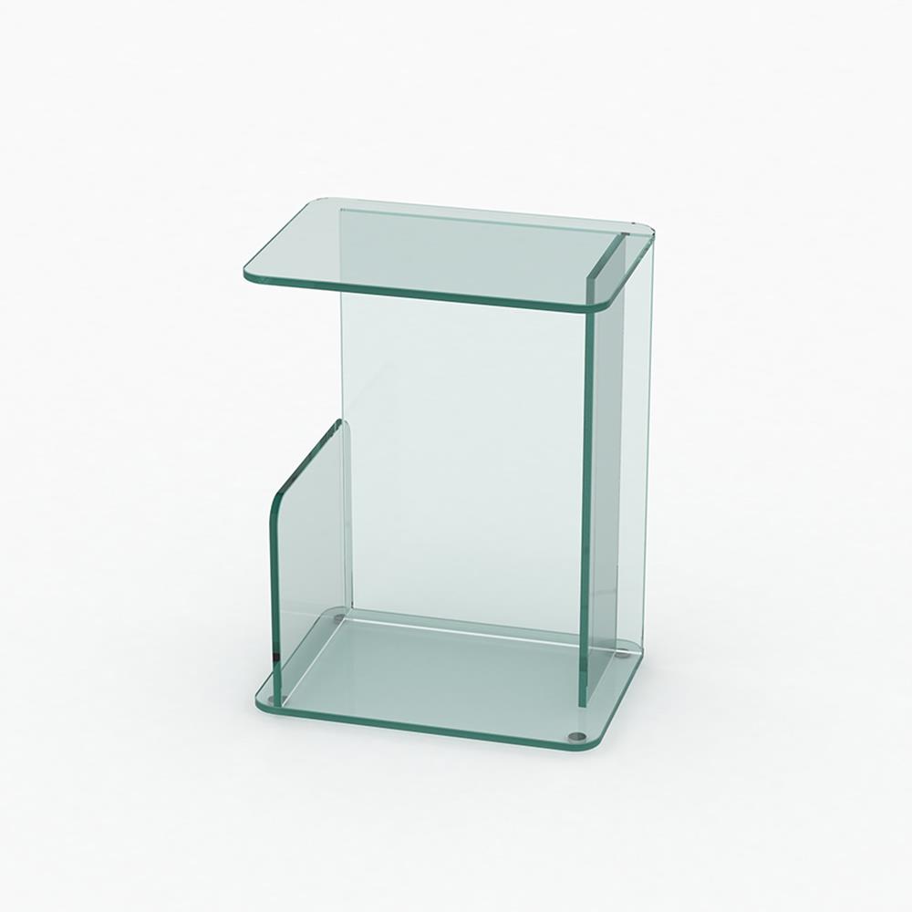 Lucent Side Table Small Clear Glass