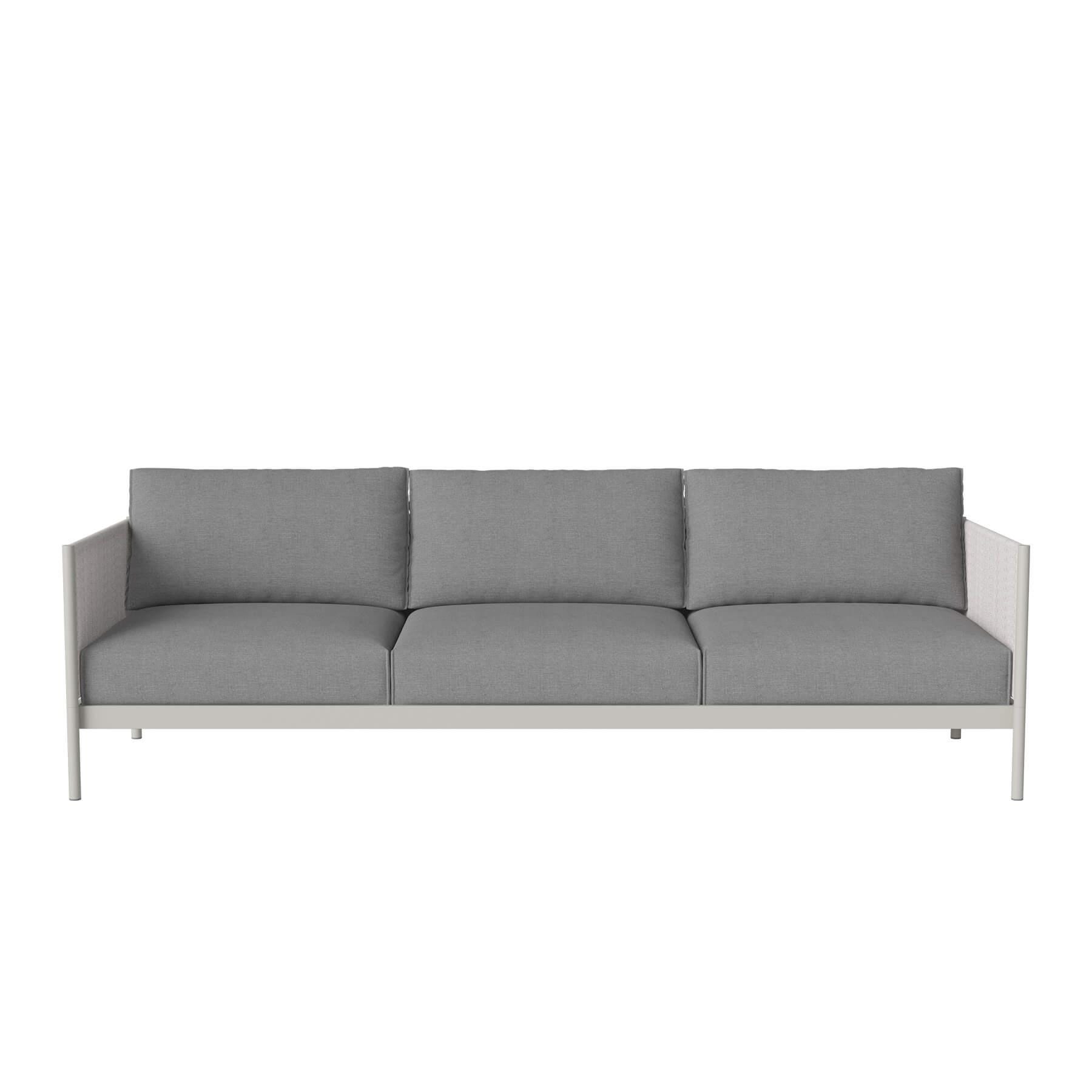 Bolia Track Garden 3 Seater Sofa Dark Grey Brezza Grey Designer Furniture From Holloways Of Ludlow